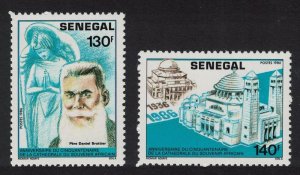 Senegal Cathedral of African Remembrance 2v 1987 MNH SG#905-906