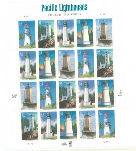 United States #4146-4150 Mint (NH) Multiple (Lighthouses)