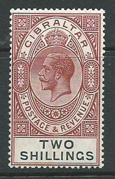 Gibraltar SG 103 Mint Very Light Hinge MVLH