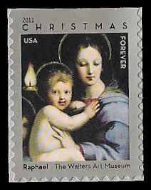 PCBstamps  US #4570 Bk Sgl (44c)Madonna & Child, (57)