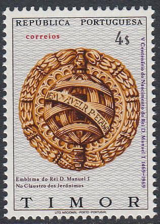 Timor 339 MNH - King Manuel I