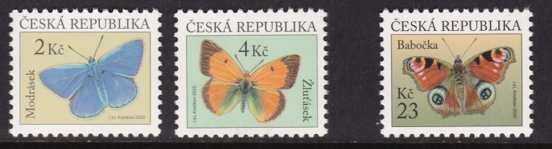 Czech rep., Fauna, Insects, Butterflies MNH / 2020