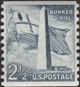 # 1056 MINT NEVER HINGED ( MNH ) BUNKER HILL MONUMENT    