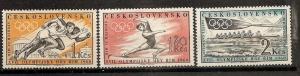 Czechoslovakia  967-69 Mint OG 1960 Summer Olympic Games