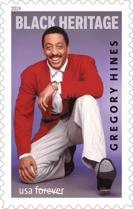 #5349 2019 Gregory Hines Single (Rate Increase) - MNH
