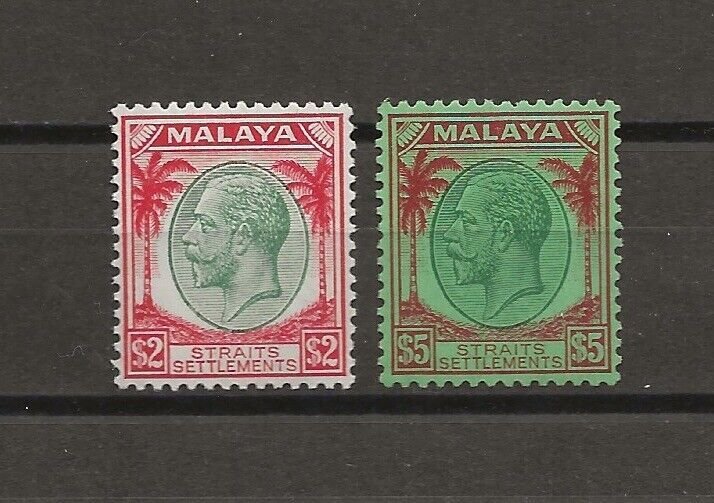 MALAYA/STRAITS SETTLEMENTS 1936/37 SG 273/4 MNH Cat £200