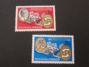 Trinidad & Tobago 1969 Sc 160-61 set MH