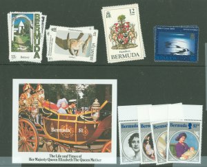 Bermuda #461-481  Single (Complete Set)