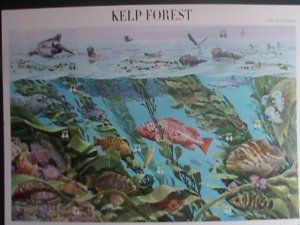 ​UNITED STATES-2009-SC#4423 KELP FOREST WILDLIFE- MNH FULL SHEET - VERY FINE