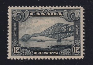 Canada Sc #156 (1929) 12c grey Quebec Bridge Mint VF NH