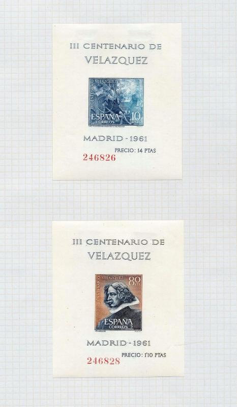 Spain Goya Art MH +Sheets 60+Stamps (Go 526