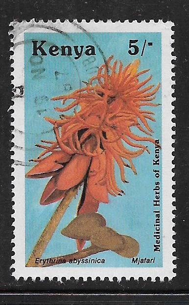 Kenya 422 U 1987 Erythrina abyssinica