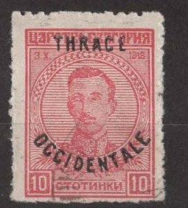 Thrace # N20   Overprint (1)  Unused