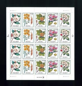 United States 32¢ Flowering Trees Postage Stamp #3193 MNH Full Sheet