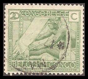 Belgian Congo 92 Used F-VF