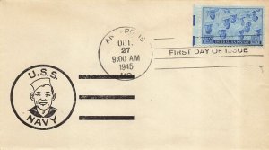 935 3c U.S. NAVY - Unknown cachet