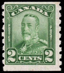 Canada - Scott 161 - Mint-Hinged - Poor Centering - Dirty Front