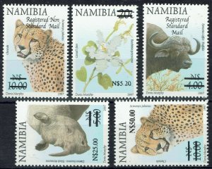 NAMIBIA 2005 SURCHARGES SELECTION MNH **