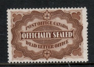 Canada #OX1 Extra Fine Never Hinged **With Certificate**