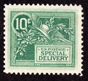 US E7 10c Special Delivery Mint VF-XF OG LH SCV $65 (002)