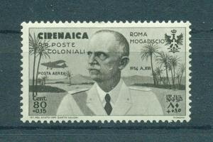 Italy Colony Cyrenaica sc# CB4 mh cat value $8.00