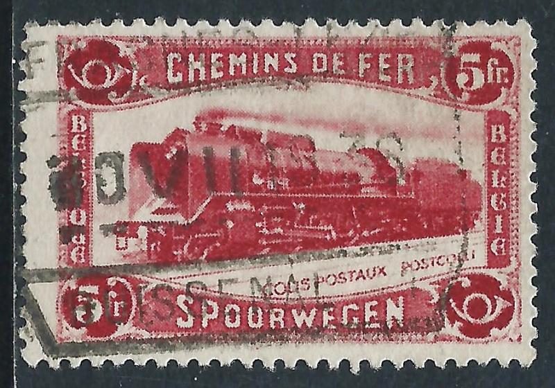 Belgium, Sc #Q183, 5fr Used