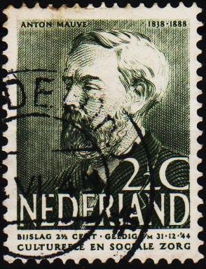 Netherlands. 1939 2 1/2c+2 1/2c S.G.493 Fine Used