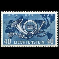 LIECHTENSTEIN 1949 - Scott# 237 UPU 75th. Set of 1 NH