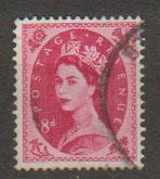 Great Britain SG 617b Used phosphor issue