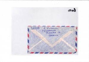 Jamaica Devon Great Britain Airmail Cover {samwells}PTS 1973 BQ182