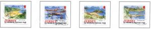 Jersey Sc 1217-20 2006 Island Views stamp set used