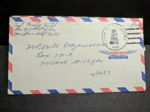 APO 96371 Dong Tam, VIETNAM 1968 Army Cover 2/39th, 9th Infantry Div APO 96370