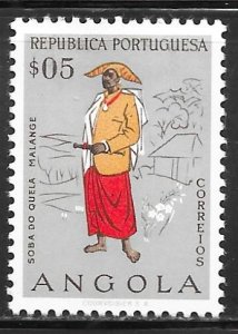 Angola 395: 5c Chief of Quela, MH, F-VF