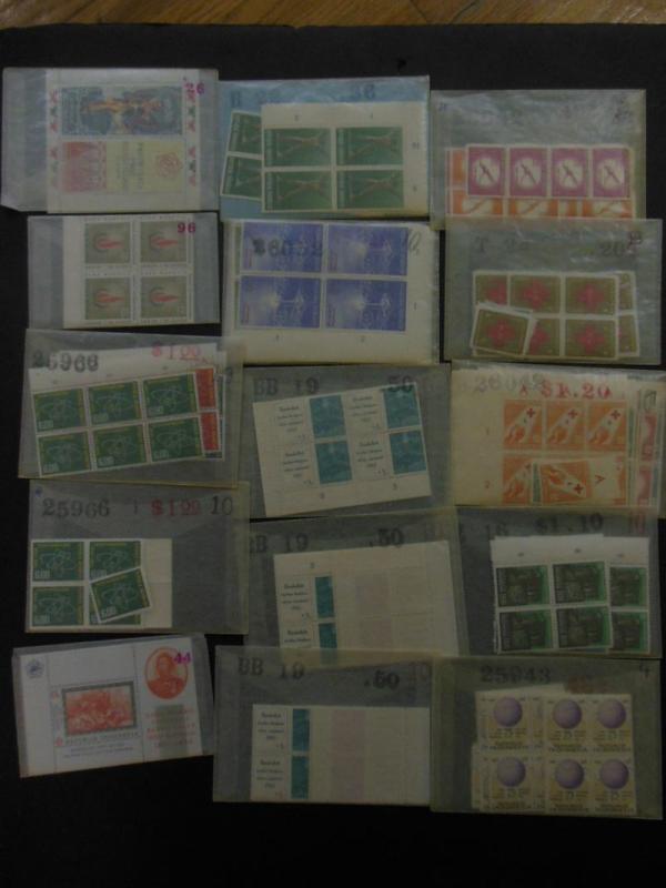 INDONESIA : Large accumulation of all VF MNH singles & sets. Many Better items.