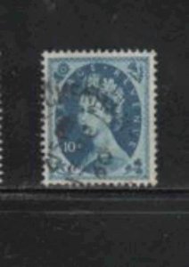 GREAT BRITAIN #366 1958 10p QEII F-VF USED a