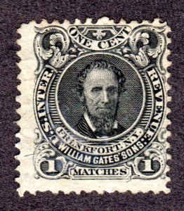 Match Stamp  Scott # RO92b  William Gates' Sons.  Lot 190135