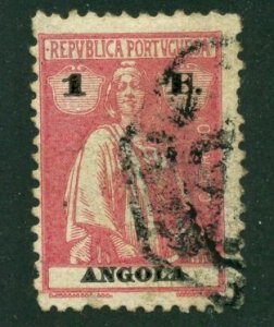 Angola 1922 #159B U SCV (2024) = $1.00