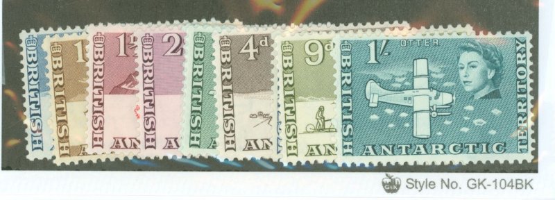 British Antarctic Territory #1-10 Mint (NH) Single