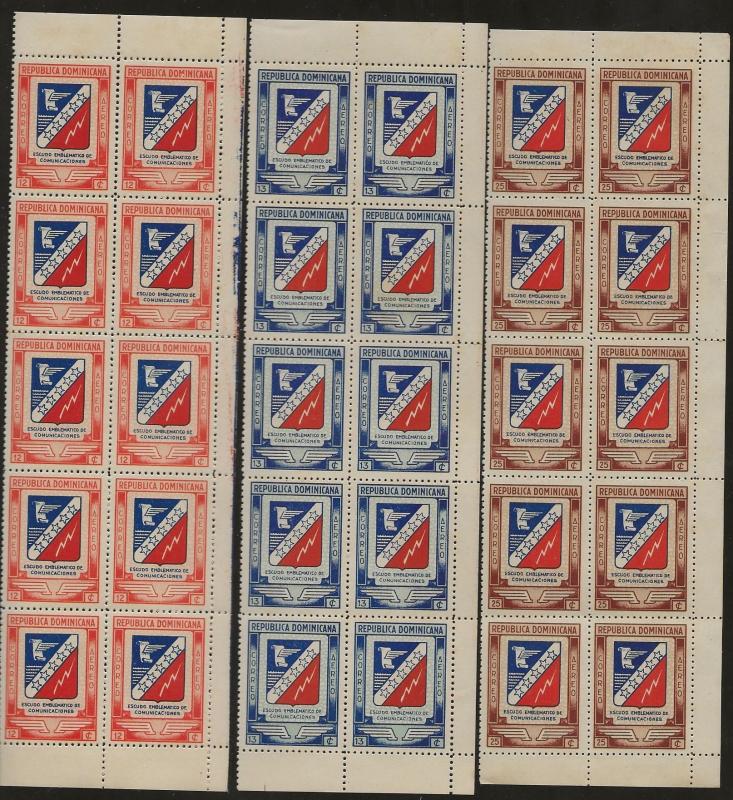 DOMINICAN REPUBLIC SC  #   479 - 83. C100 - 2 MNH