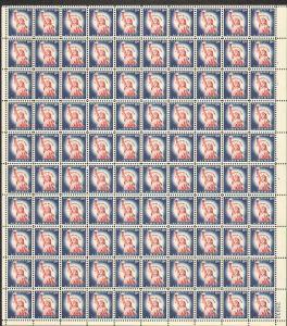 US #1042 Mint Sheet Liberty 