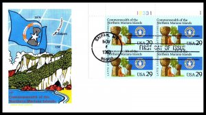 OAS-CNY 7439 FDC SCOTT 2804 – 1993 29c Commonwealth of the Northern Mariana Isla