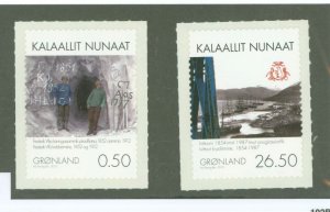 Greenland #576-577 Mint (NH) Single (Complete Set)