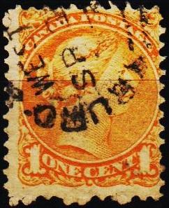 Canada. 1870 1c S.G.75 Fine Used