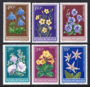 Romania 2824-2829 Flowers MNH VF