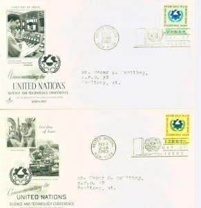 114-15 FDC Singles,Two Covers.Art Craft