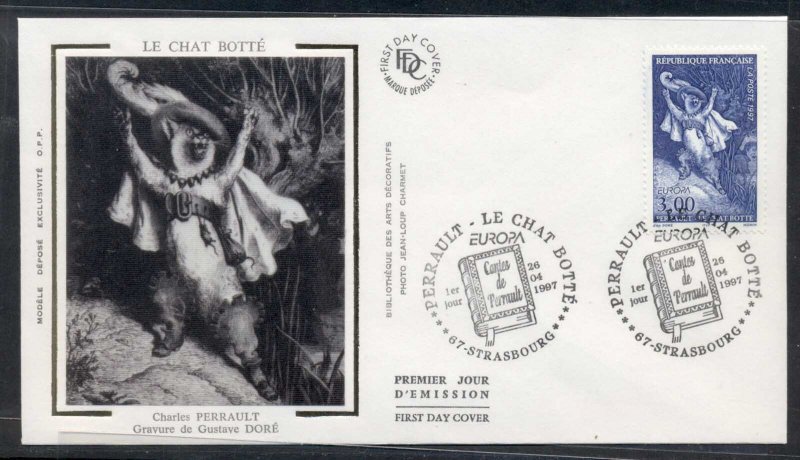 France 1997 Europa Myths & legends FDC