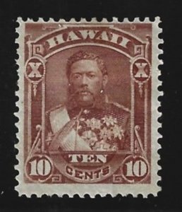HAWAII Scott #44 Mint 10c  2021 CV $40.00