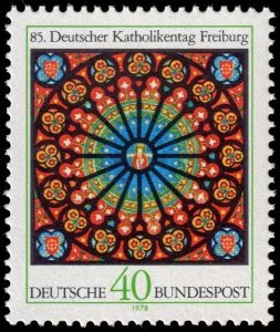 Germany - Scott 1278 - Mint-Never-Hinged - Fingerprint on Gum