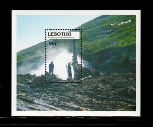 Lesotho 1990 - Water Projects - Souvenir Stamp Sheet - Scott #787 - MNH