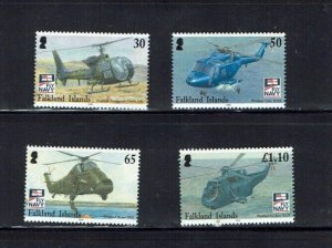 Falkland Islands: 2009, Centenary of Naval Aviation,  MNH set